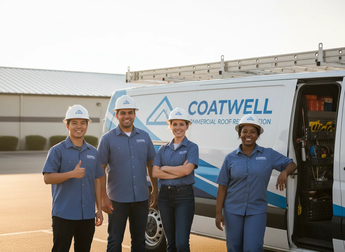 Commercial roof coating company in Dunkerton, IA